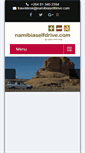 Mobile Screenshot of namibiaselfdrive.com
